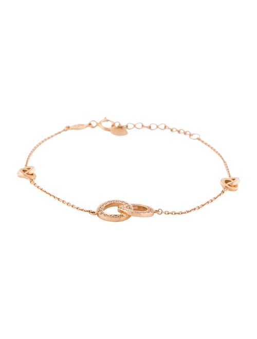 Bracelet Chow Tai Fook 18K Diamond Charm Bracelet