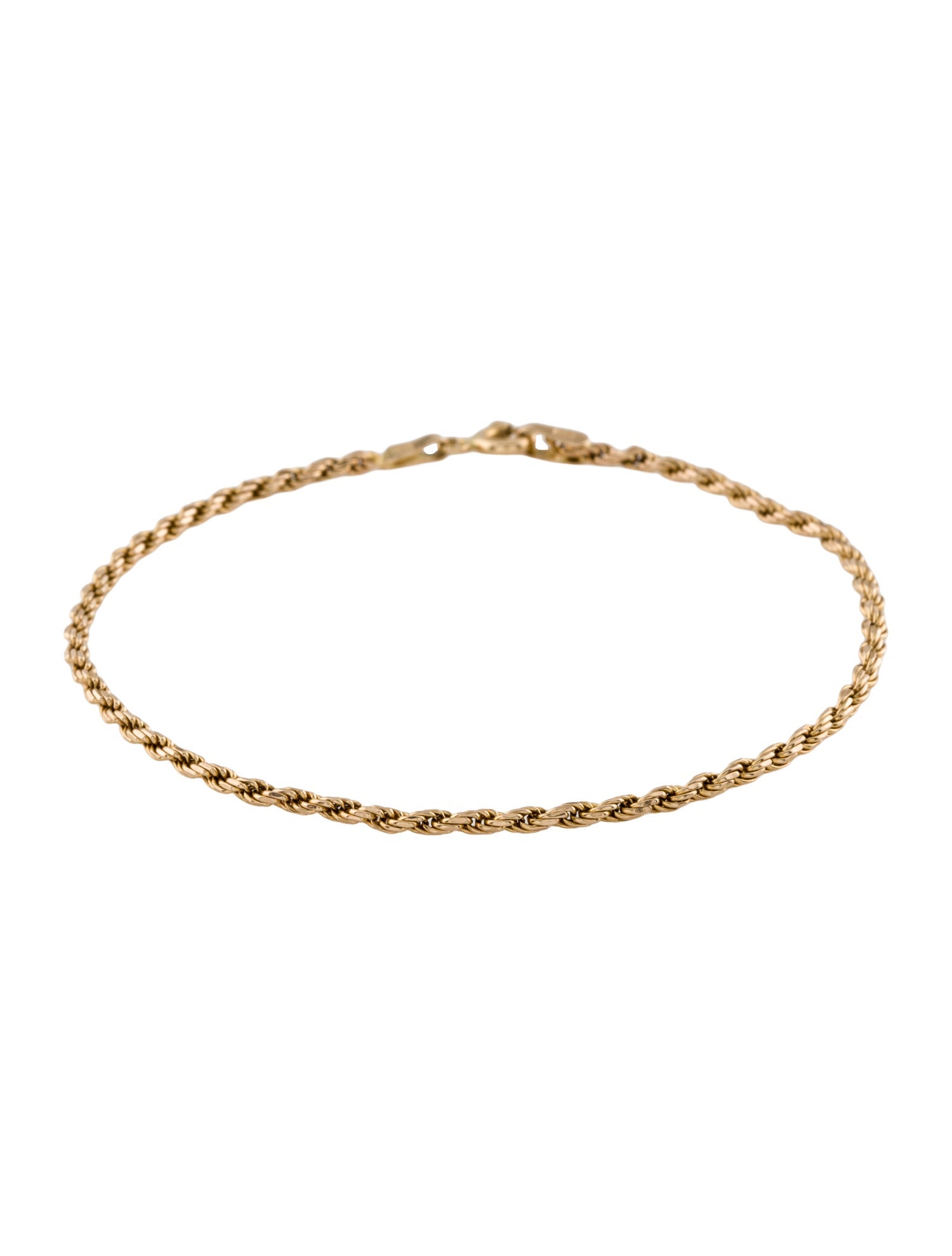 Bracelet 14K Rope Chain Bracelet