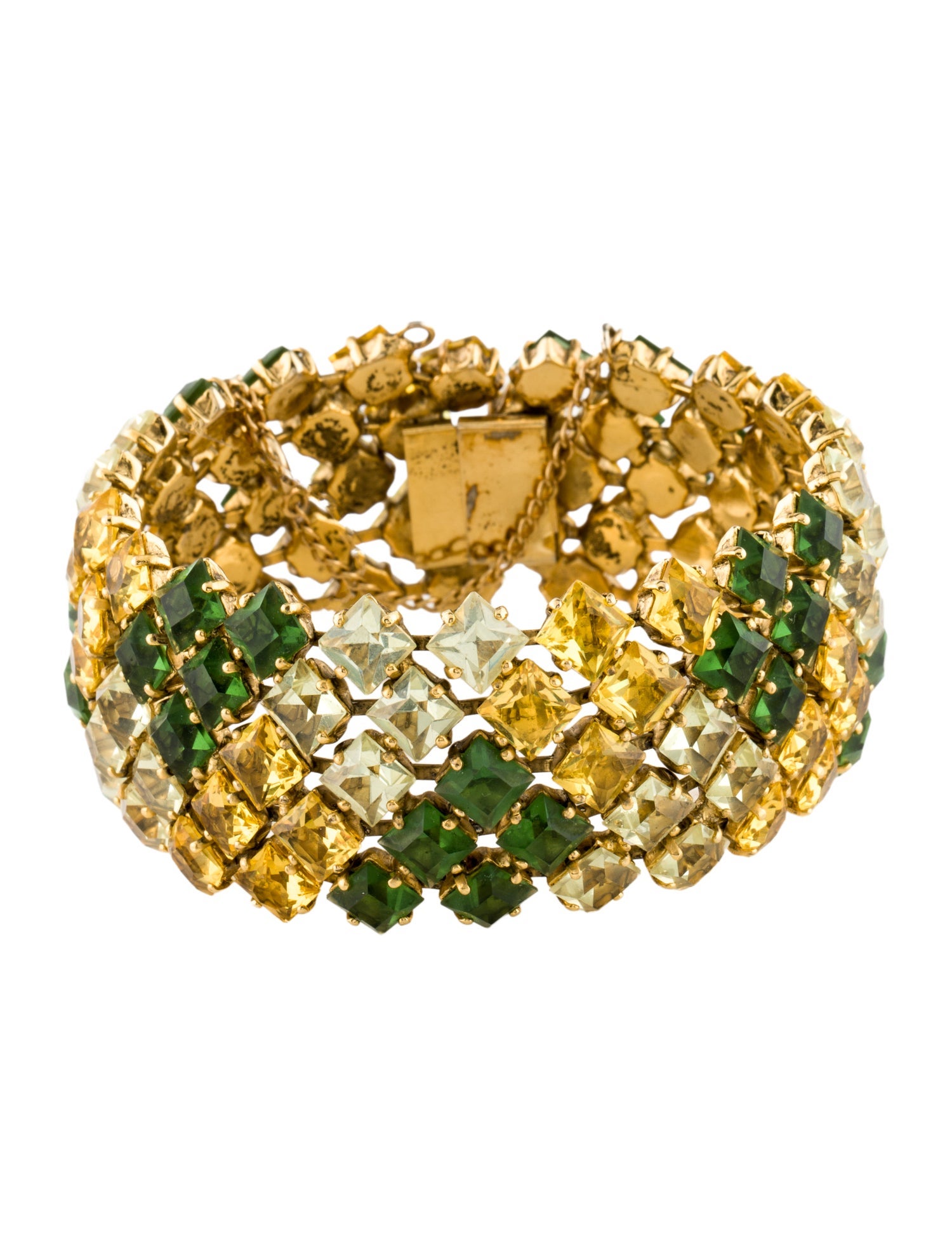 Bracelet Vintage Crystal Link