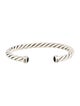 David Yurman Onyx Cable Cuff Bracelet