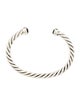 David Yurman Onyx Cable Cuff Bracelet