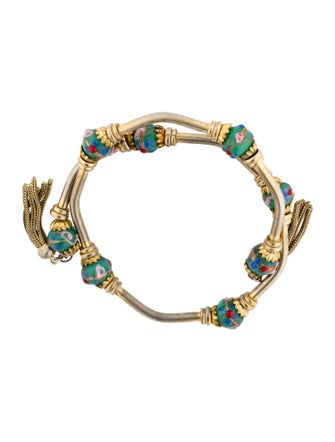 Bracelet Resin Tassel Wrap Bracelet