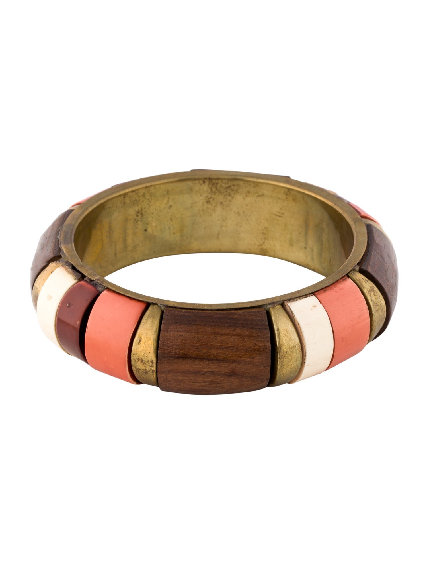 Bracelet Resin & Wood Bangle Bracelet