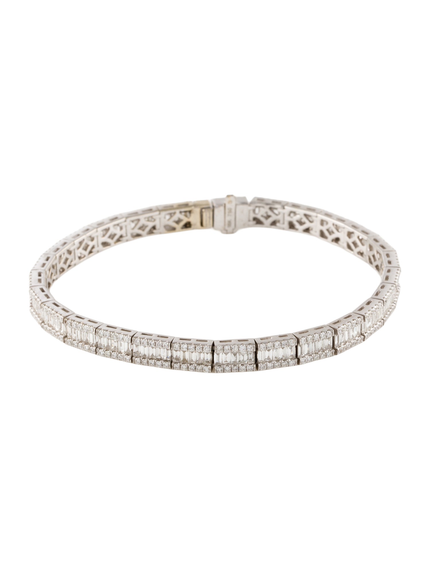 Bracelet 18K 2.60ctw Diamond Link Bracelet
