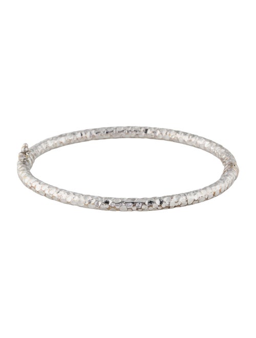 Bracelet 14K Hammered Bangle Bracelet