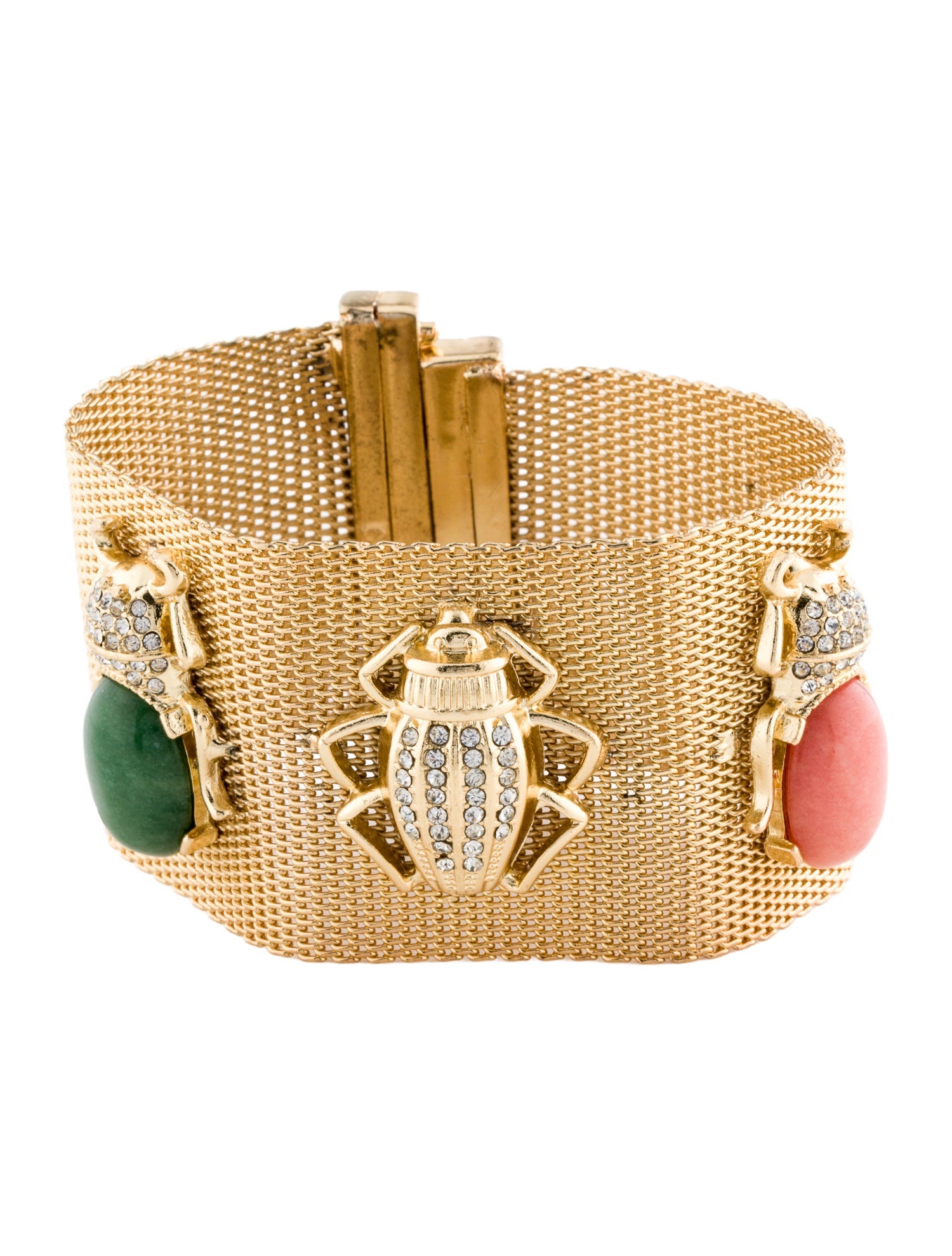 Bracelet Vintage Crystal Beetle