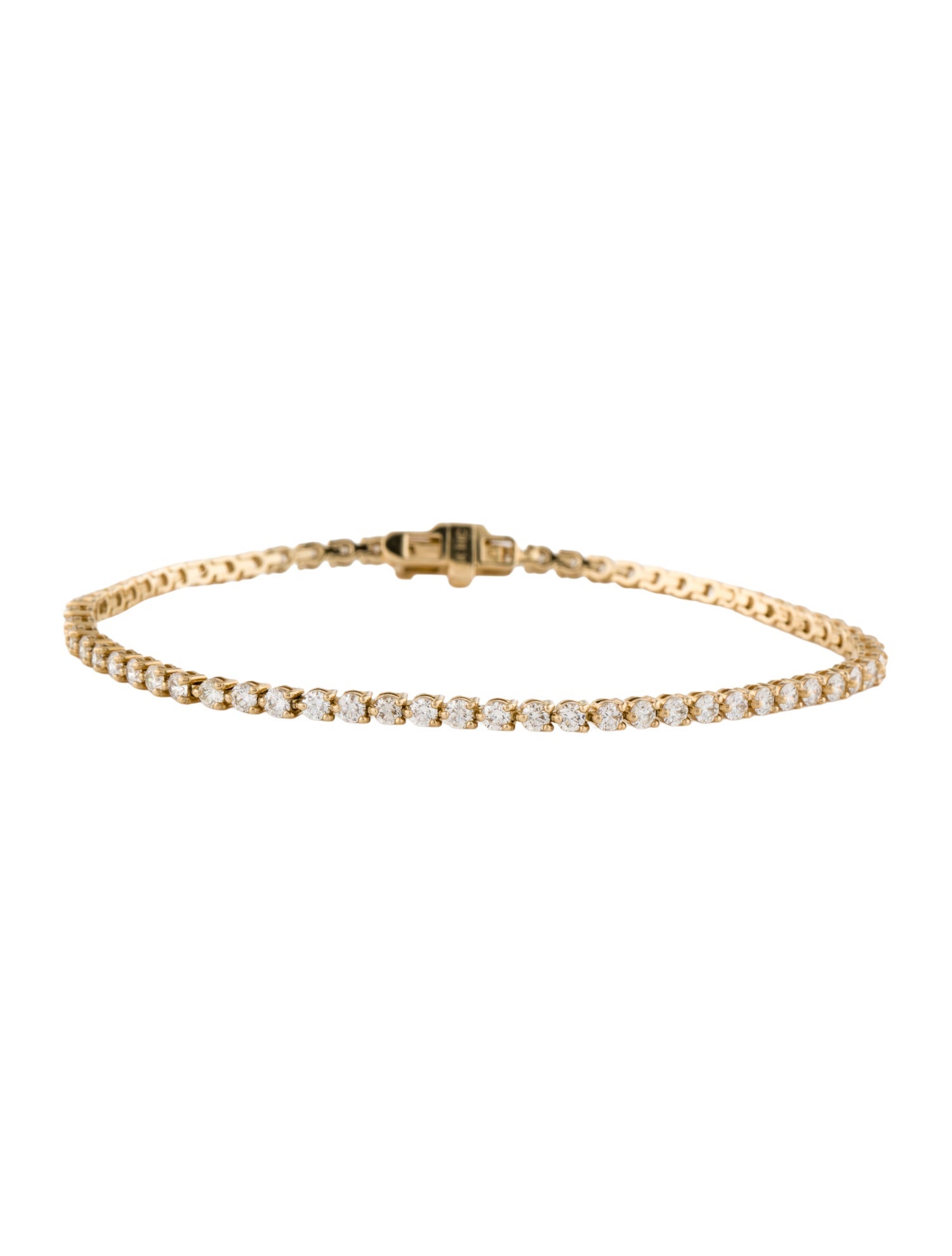 Bracelet 14K 2.58ctw Diamond Tennis Bracelet