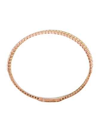 Bracelet 14K Diamond Flexible Bangle Bracelet Set