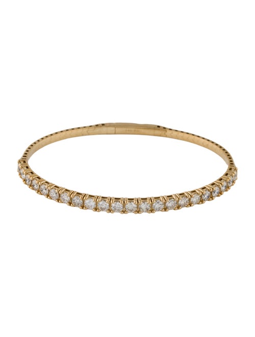 Bracelet 14K 3.33ctw Diamond Flex Bangle Bracelet