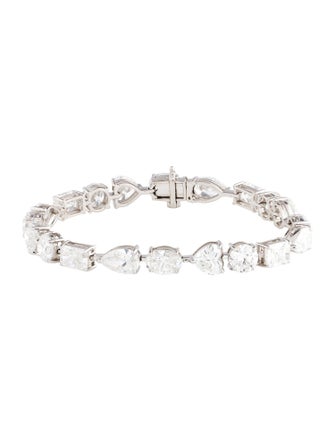 Bracelet 14K 20.56ctw Lab-Grown Diamond Tennis Bracelet