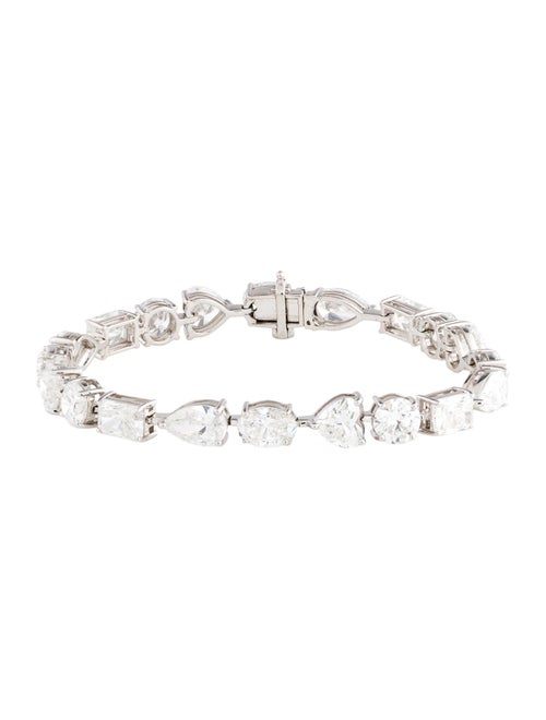 Bracelet 14K 20.56ctw Lab-Grown Diamond Tennis Bracelet