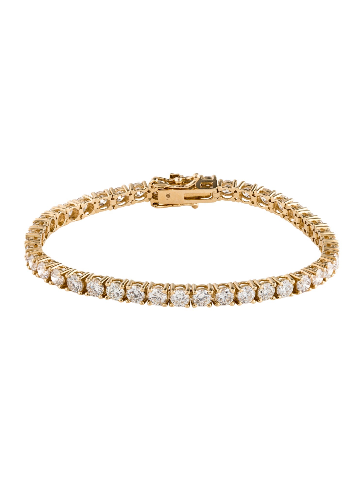 Bracelet 14K 8.92ctw Diamond Link Bracelet