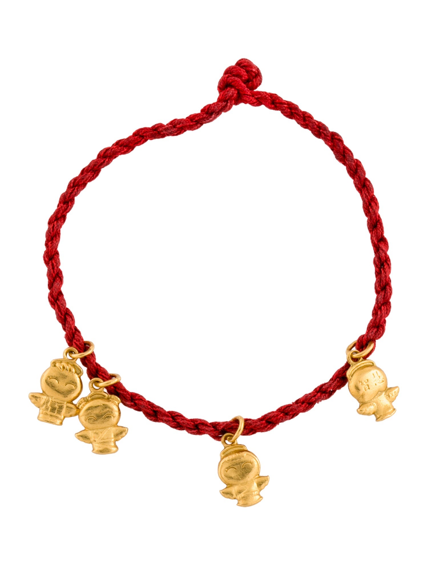 Bracelet 24K Angel Station Charm