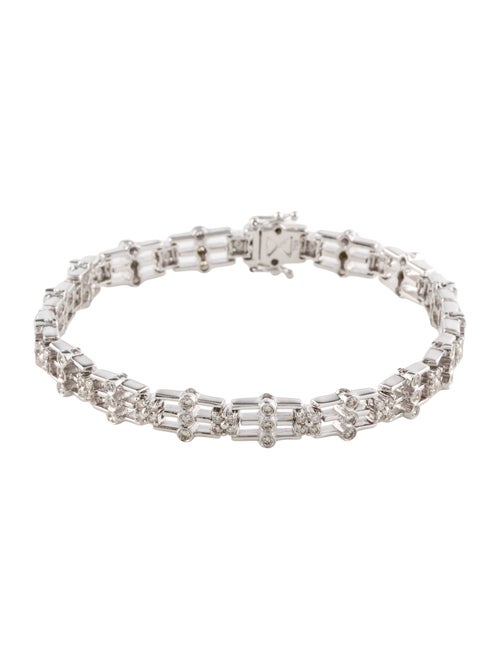 Bracelet 18K 1.62ctw Diamond Link Bracelet