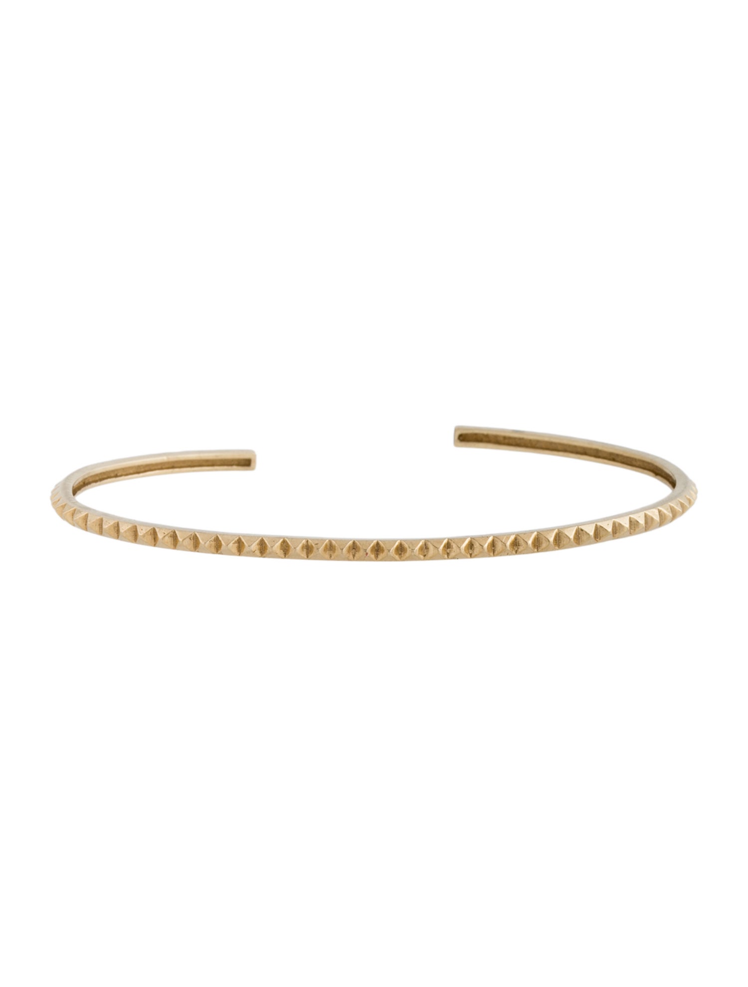 Bracelet 14K Studded Cuff Bracelet