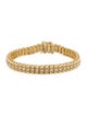 Bracelet 14K 4.00ctw Diamond Round Link Bracelet
