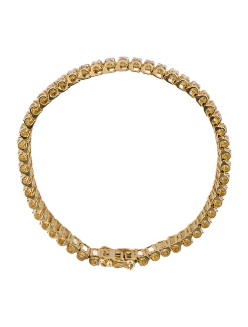 Bracelet 14K 4.00ctw Diamond Round Link Bracelet