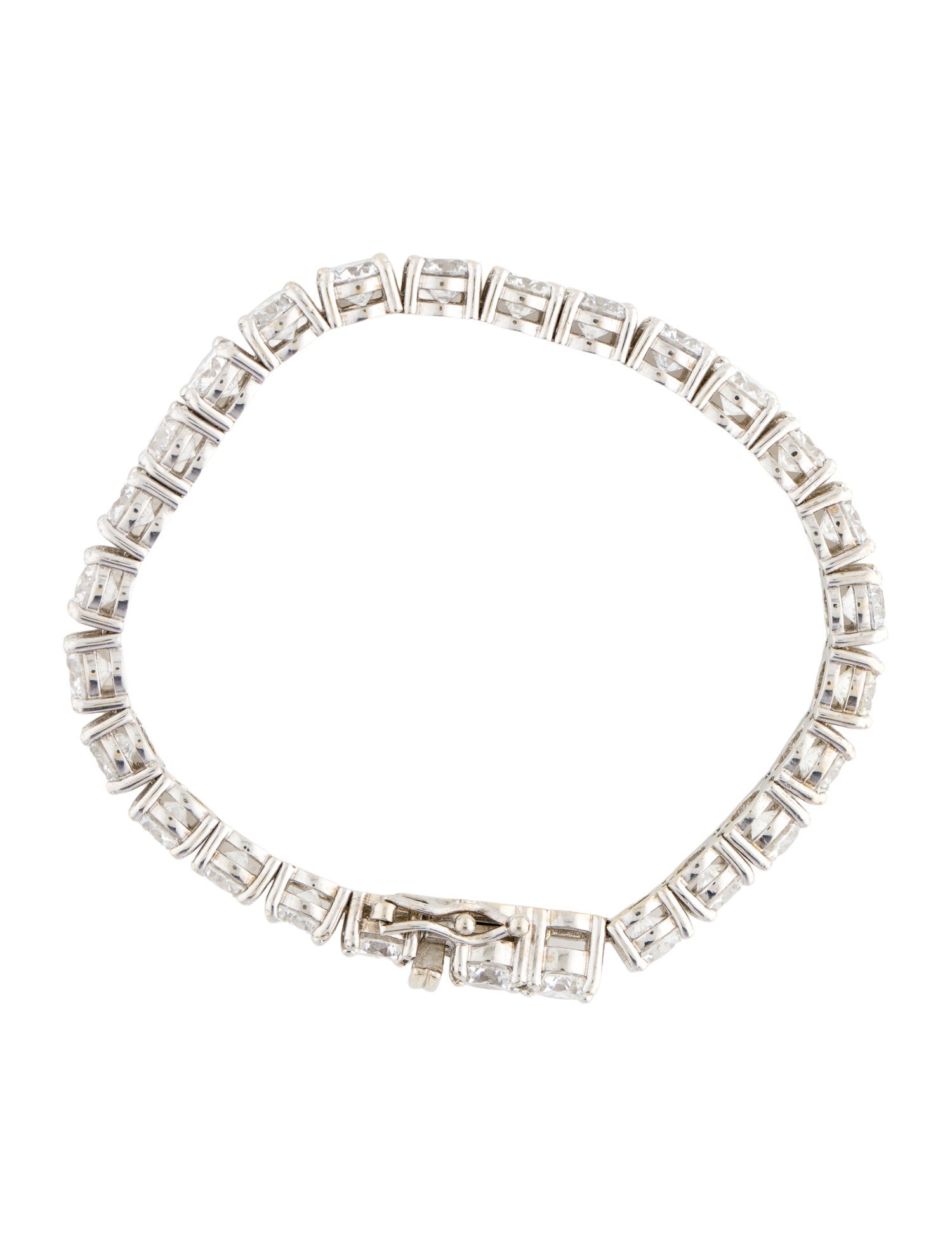 Bracelet 14K 21.92ctw Lab-Grown Diamond Tennis Bracelet