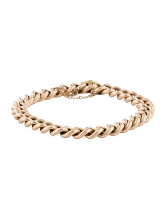 Bracelet 14K Curb Chain Bracelet