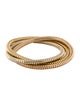 Bracelet 18K Tri-Color Rolling Bracelet