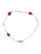 Bracelet 14K 2.60ctw Ruby & Diamond Station Bracelet