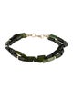Bracelet 14K Tourmaline Multistrand Bead Bracelet