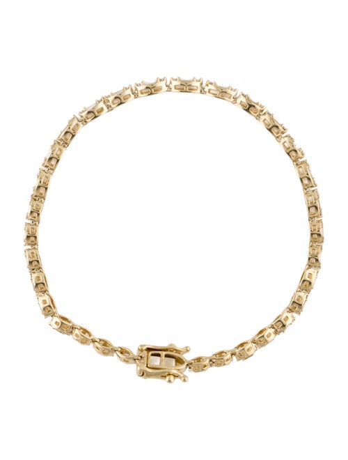 Bracelet 14K Diamond Link Bracelet