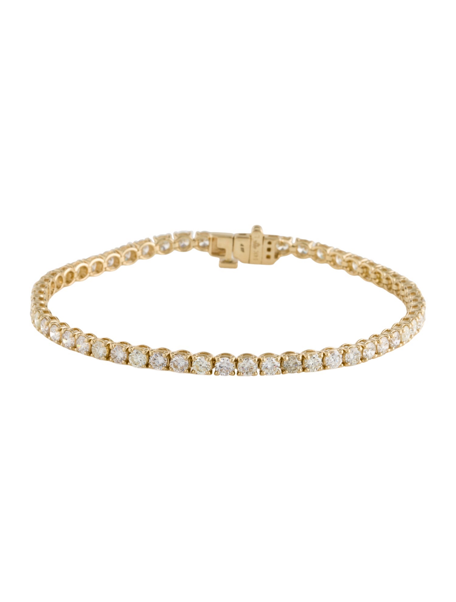 Bracelet 14K 4.97ctw Diamond Tennis Bracelet