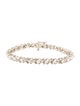 Bracelet 14K 3.13ctw Diamond X Link Bracelet