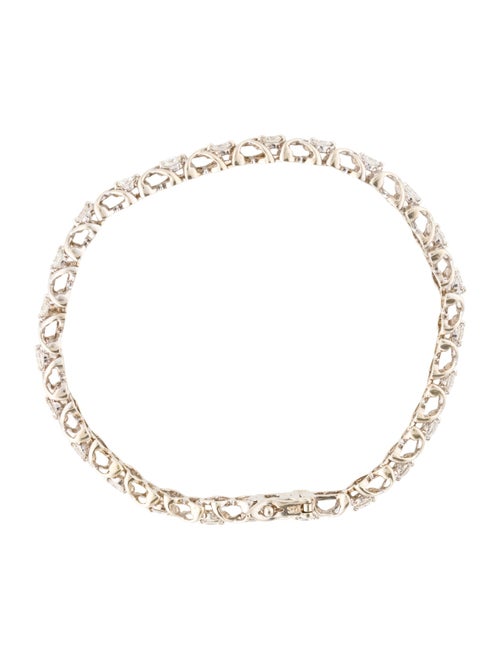 Bracelet 14K 3.13ctw Diamond X Link Bracelet