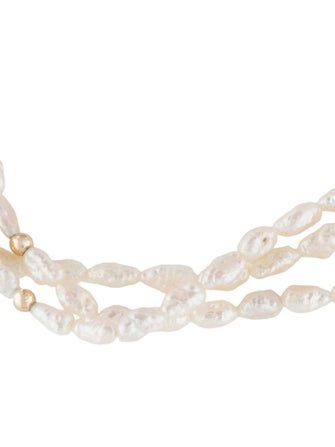 Bracelet 14K Pearl Multistrand Bracelet