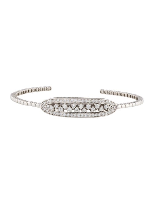 Bracelet 18K 1.18ctw Diamond Cuff Bracelet