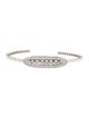 Bracelet 18K 1.18ctw Diamond Cuff Bracelet