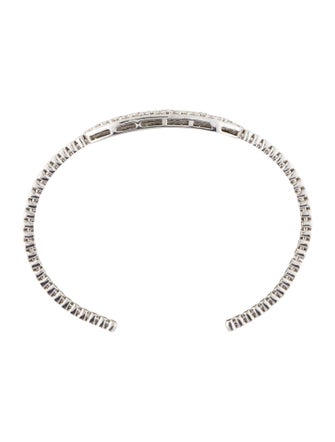 Bracelet 18K 1.18ctw Diamond Cuff Bracelet