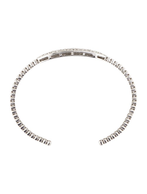 Bracelet 18K 1.18ctw Diamond Cuff Bracelet