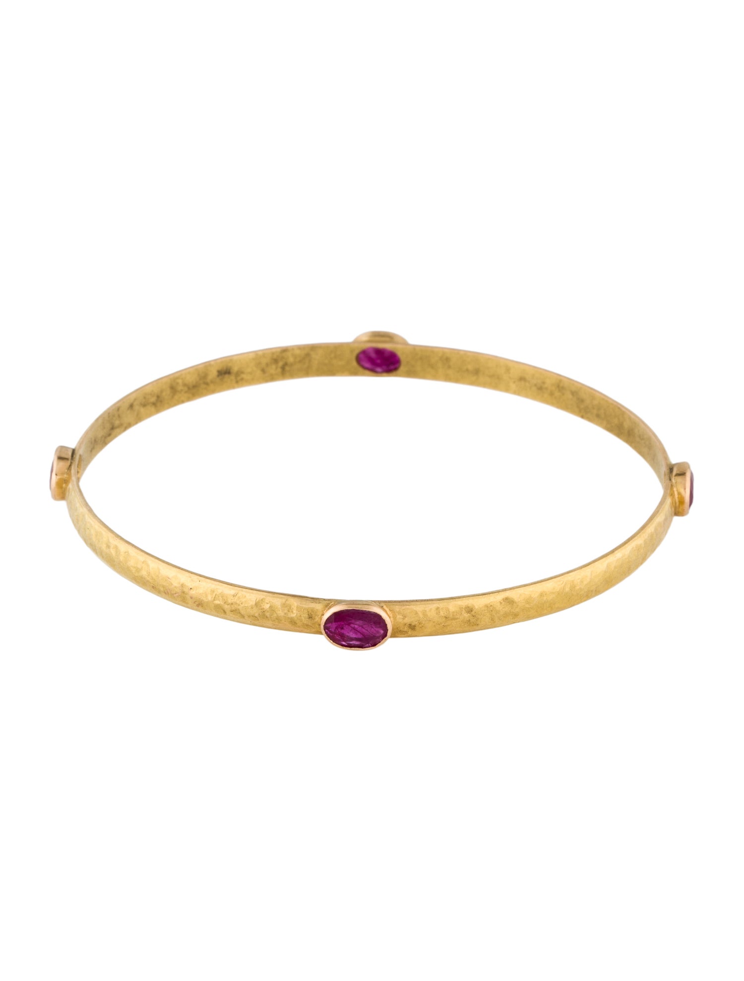 Bracelet 18K 1.82 ctw Ruby Station