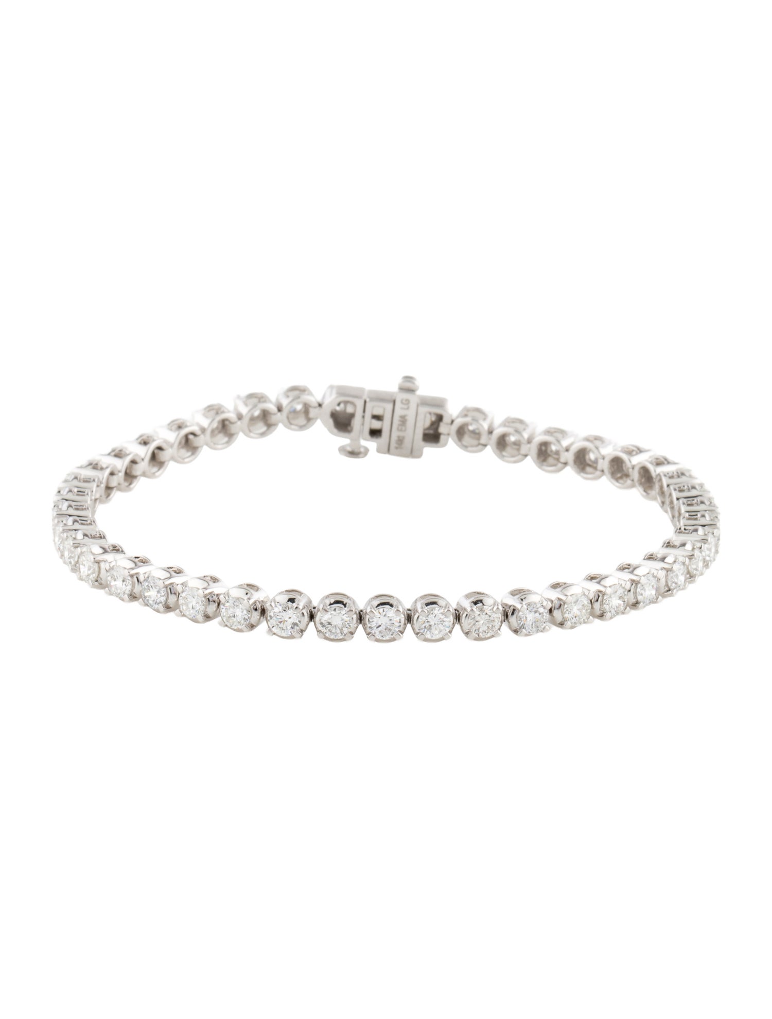 Bracelet 14K 3.46ctw Lab-Grown Diamond Tennis Bracelet