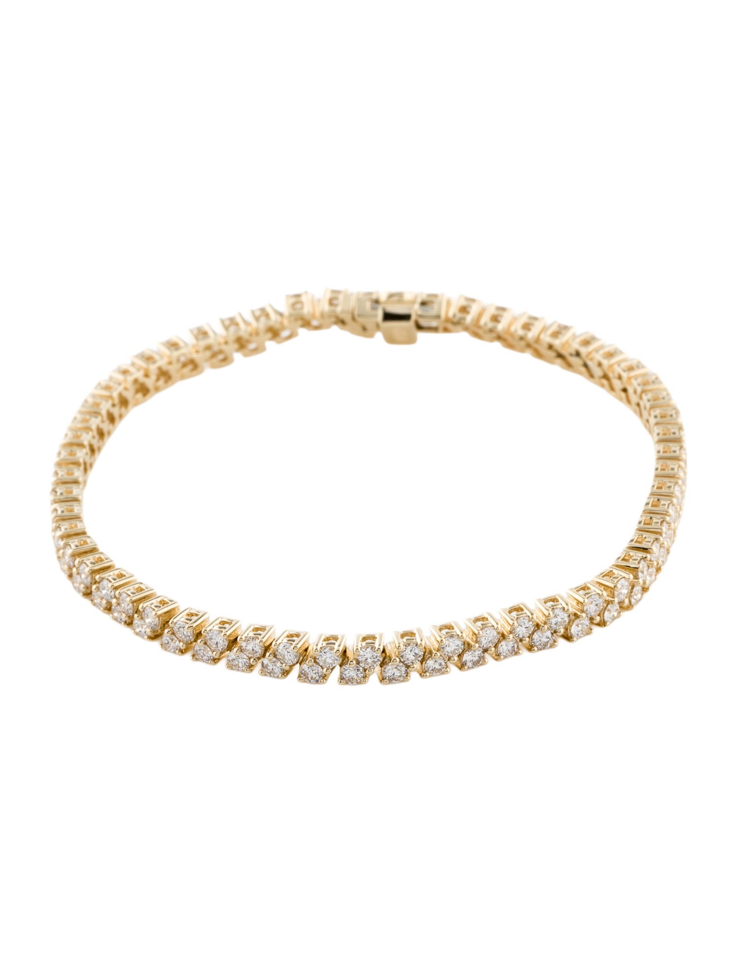 Bracelet 14K Diamond Link Bracelet