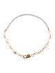 Bracelet 14K Diamond Link Bracelet