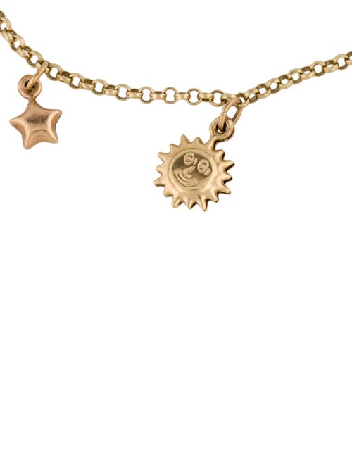 Bracelet 14K Motif Charm Bracelet