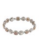 Bracelet 18K 4.40ctw Diamond Tennis Link Bracelet
