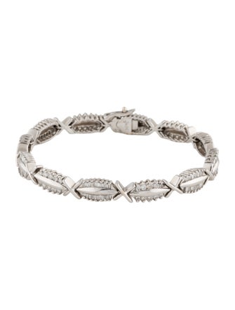 Bracelet 14K 5.40ctw Diamond Tennis Bracelet
