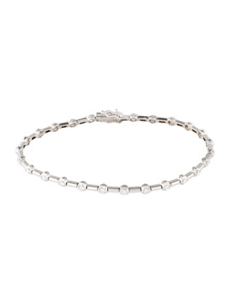 Bracelet  14K Diamond Link Bracelet
