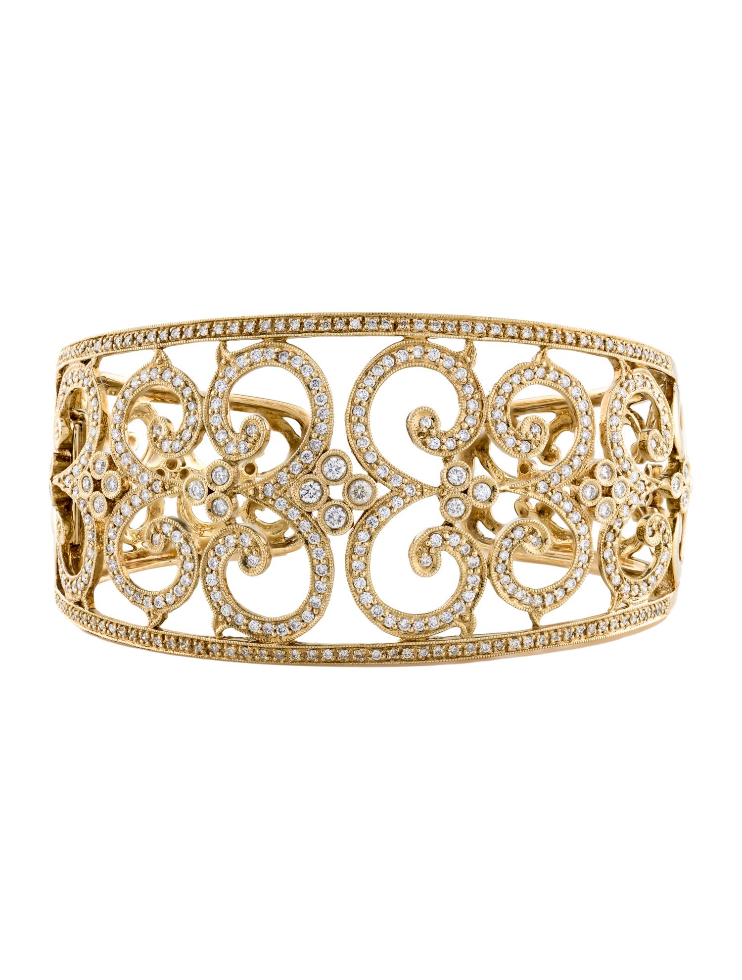 Bracelet Leslie Greene 18K 2.01ctw Diamond Cuff Bracelet
