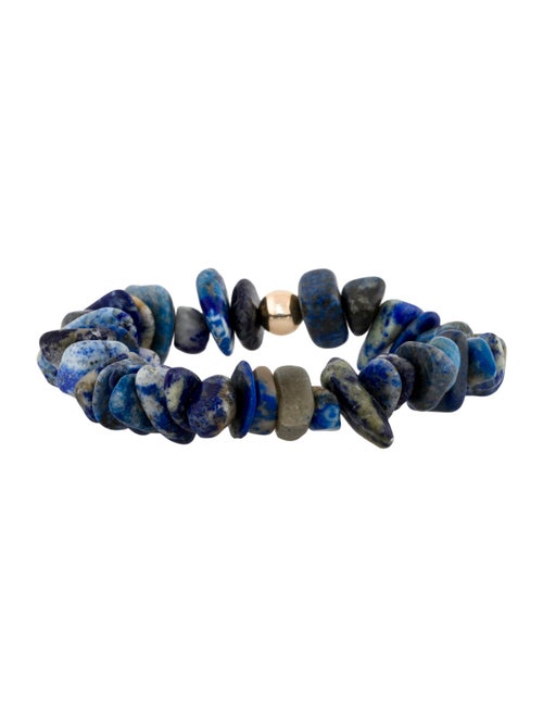 Bracelet 14K Lapis Lazuli Bead Bracelet