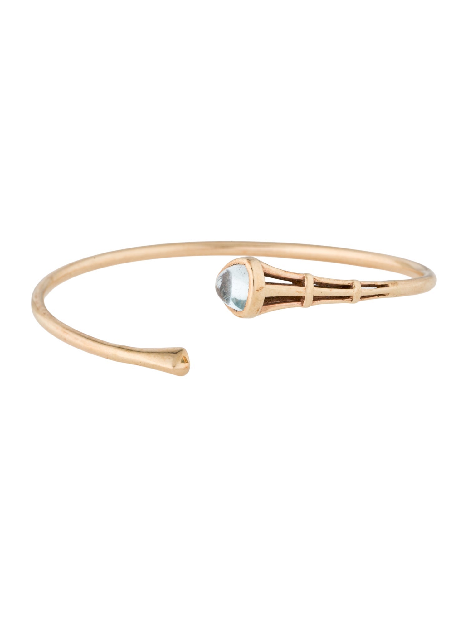 Bracelet 14K Topaz Cuff