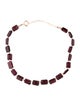 Bracelet 14K Garnet Bead Bracelet
