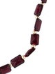 Bracelet 14K Garnet Bead Bracelet