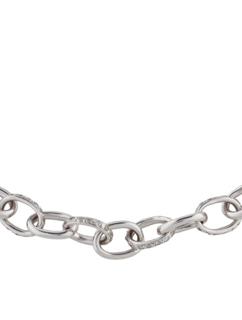 Bracelet 14K Diamond Link Bracelet