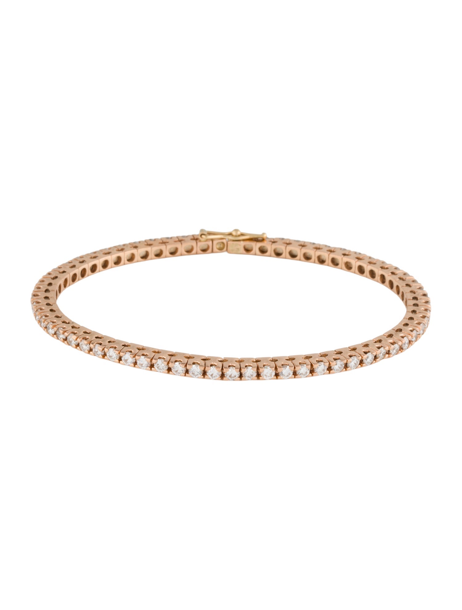 Bracelet 14K 2.88ctw Diamond Flexible Tennis